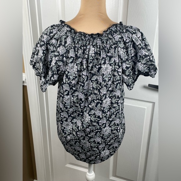 La Vie Rebecca Taylor Provencal Top Size Medium - Picture 6 of 9